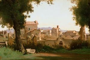 罗马法恩斯花园的观点(View from the Farnese Gardens, Rome)