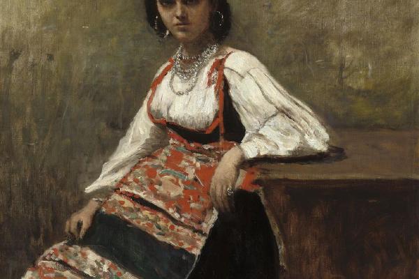 意大利女人(Italian Woman (La Morieri))