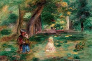 特洛伊斯人的工资(Trois personnages dans un paysage)