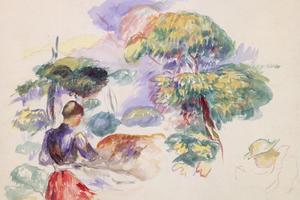 风景与一个女孩(Landscape with a Girl )