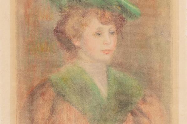 戴绿帽子的女士(Lady With Green Hat )