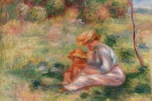 草丛中的女人和孩子(Woman and Child in the Grass )