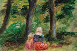风景中的女人和孩子(Femme Et Enfant Dans Un Paysage)