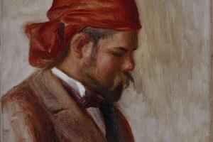 红领巾的安布罗斯·沃拉德肖像(Portrait d'Ambroise Vollard au foulard rouge )