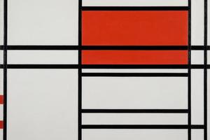 红白成分；Nom1，成分No. 4，红色和蓝色(Composition of Red and White; Nom 1,Composition No. 4 with red and blue )
