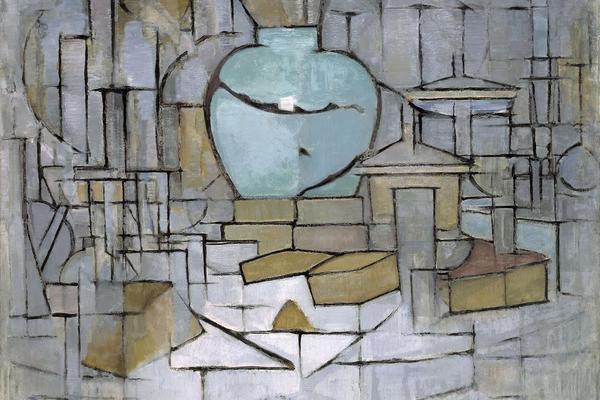 姜壶静物画2(Still Life with Gingerpot II )