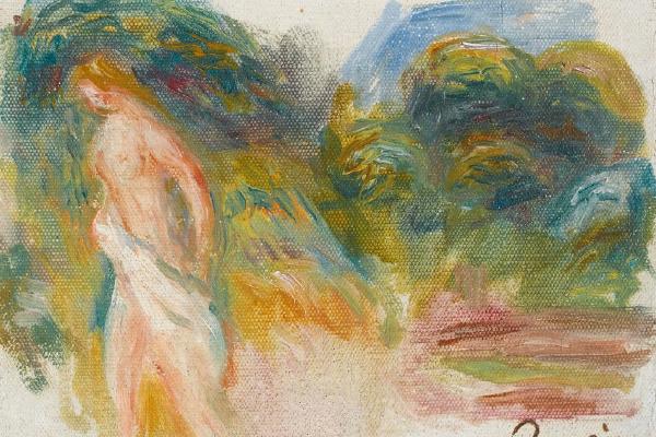 裸体女人与风景(Femme Nue Et Paysage )