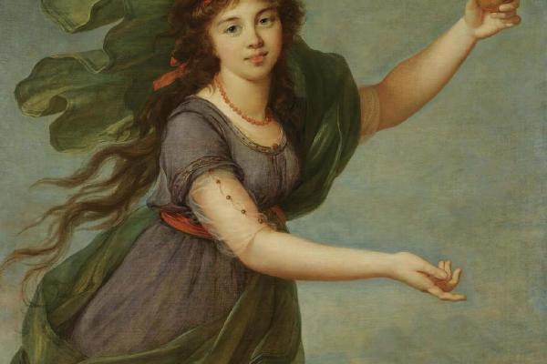 亚特兰大的一个年轻女孩的肖像(Portrait Of A Young Girl In The Guise Of Atalanta)