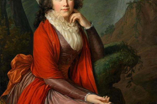 玛丽亚·特蕾西亚·布奎伯爵夫人肖像(Portrait of Countess Maria Theresia Bucquoi, née Parr )