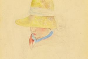 戴帽子的雷诺阿夫人(Madame Renoir Au Chapeau)