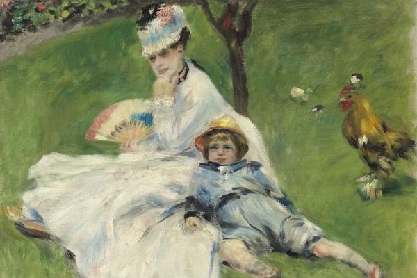 莫奈夫人和她的儿子(Madame Monet and Her Son )