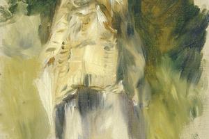 站在树旁的女人(Woman Standing by a Tree )
