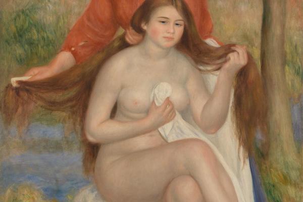 巴瑟和女仆(Bather and Maid )