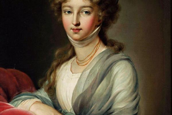 艾尔兹比提·阿列克谢耶涅肖像(Portrait Of Elzbiety Aleksiejewnej , Zony Cara Aleksandra I)