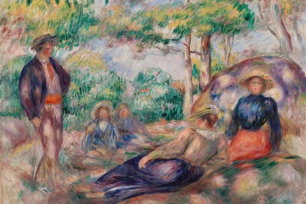 在草地上休息(Resting in the Grass )