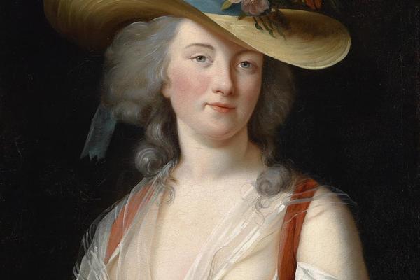 安妮·凯瑟琳·勒普劳德曼肖像画(Portrait Anne Catherine Le Preudhomme de Chatenoy Comtesse der Verdun)