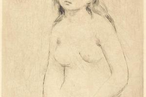 为游泳者学习(Study for a Bather )