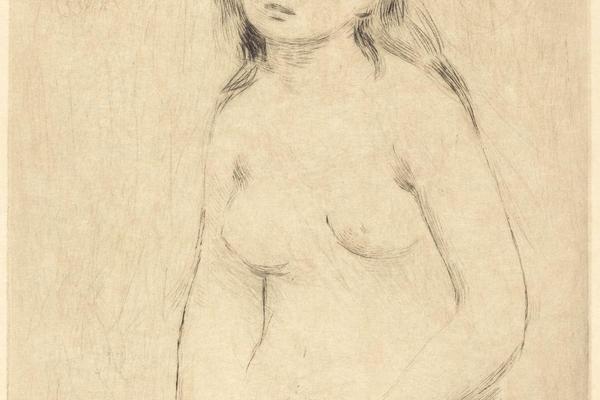 为游泳者学习(Study for a Bather )