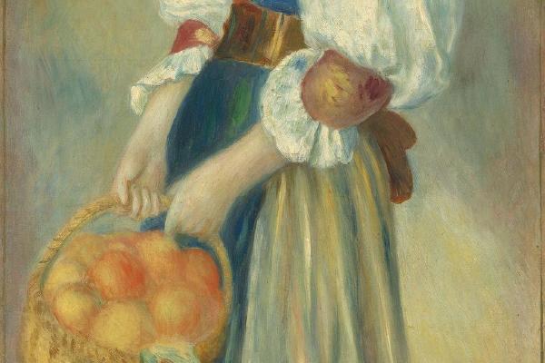 拿着一篮子橘子的女孩(Girl with a Basket of Oranges )