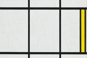 由白色、红色、黄色组成(Composition in White, Red, and Yellow )