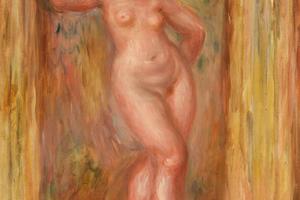 裸体与城堡(Nude with Castanets )