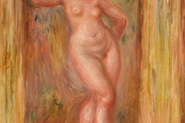 裸体与城堡(Nude with Castanets )
