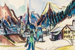 达沃斯之景(Ansicht von Davos )
