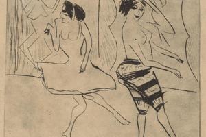 工作室里的舞者(Dancers in Studio )