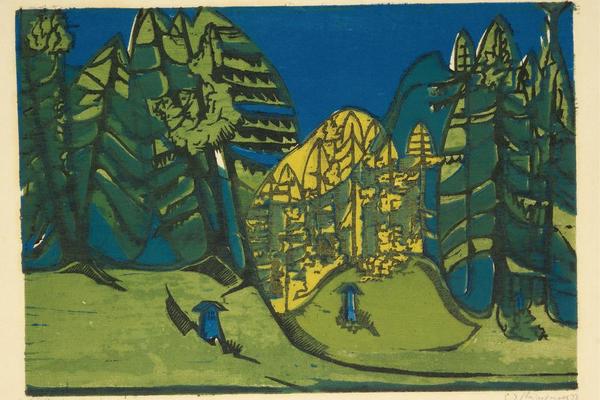 森林墓地(Waldfriedhof )