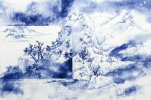 瓷板画