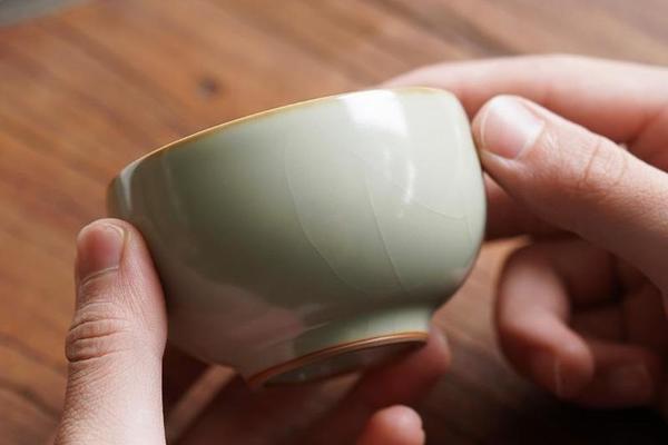 谢小金汝窑圆满杯
