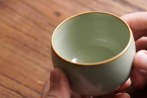 谢小金汝窑凝香杯