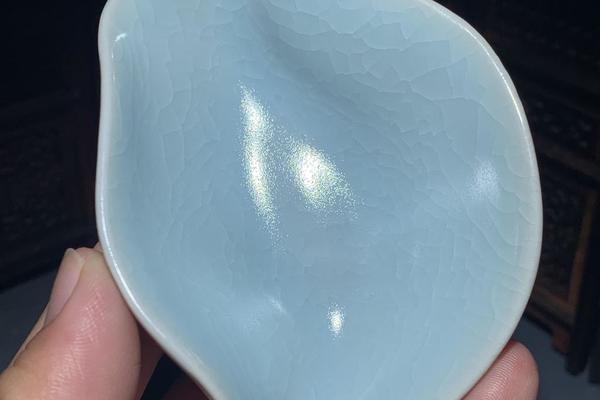 问鼎_汝窑_汝瓷_早期_停产_天蓝釉_宋奉华款_茶则_茶铲_茶匙