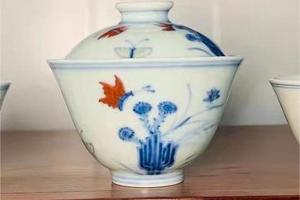 宛玉無名三秋盖碗