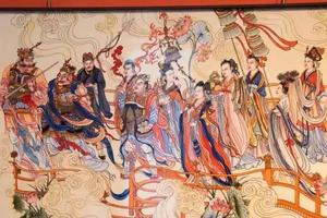 瓷板画《八十七神仙卷》
