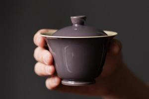 南山云泊玄天紫盖碗方底