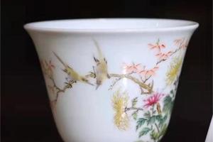 快雪时晴花鸟杯
