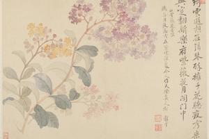 恽寿平花卉册