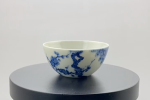 青花松竹梅纹杯