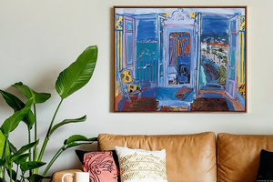 杜菲 油画风景 博物馆级复刻版画 欧式客厅装饰画玄关画卧室挂画