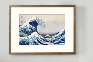 葛饰北斋《富岳三十六景》浮世绘名作复刻版画  神奈川冲浪里