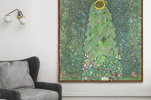 克里姆特-风景系列 博物馆级复刻版画 客厅装饰画玄关走道挂画