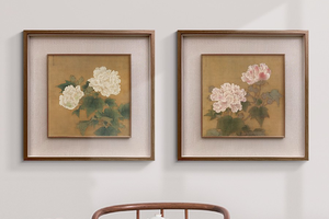 李迪-芙蓉图系列 博物馆复刻版画 新中式玄关装饰画花鸟画名