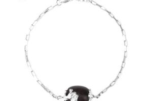 PH7原创银饰气质925银手工银梅花小叶紫檀串珠闺蜜手链女