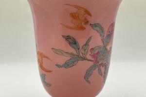 颜色釉桃子闻香杯