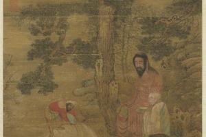 宋仿李公麟沐象图