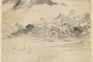 江流澄碧图
