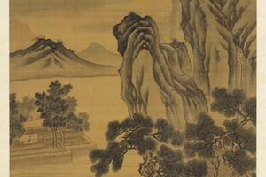 扁舟访客图