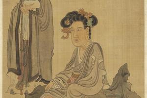 寿星观音图
