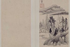 山水册十开